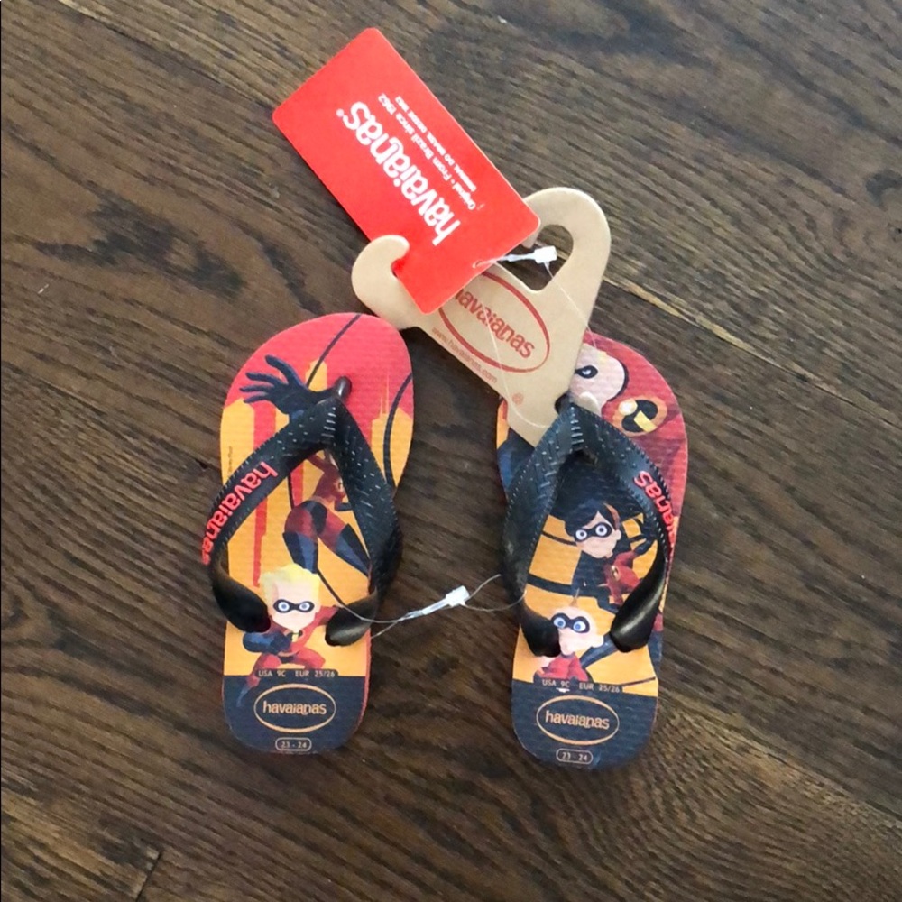 NWT Toddler Havianas -Incredibles